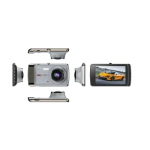 Κάμερα DVR Αυτοκινήτου νυχτερινής όρασης HD 1080P με Οθόνη 4''