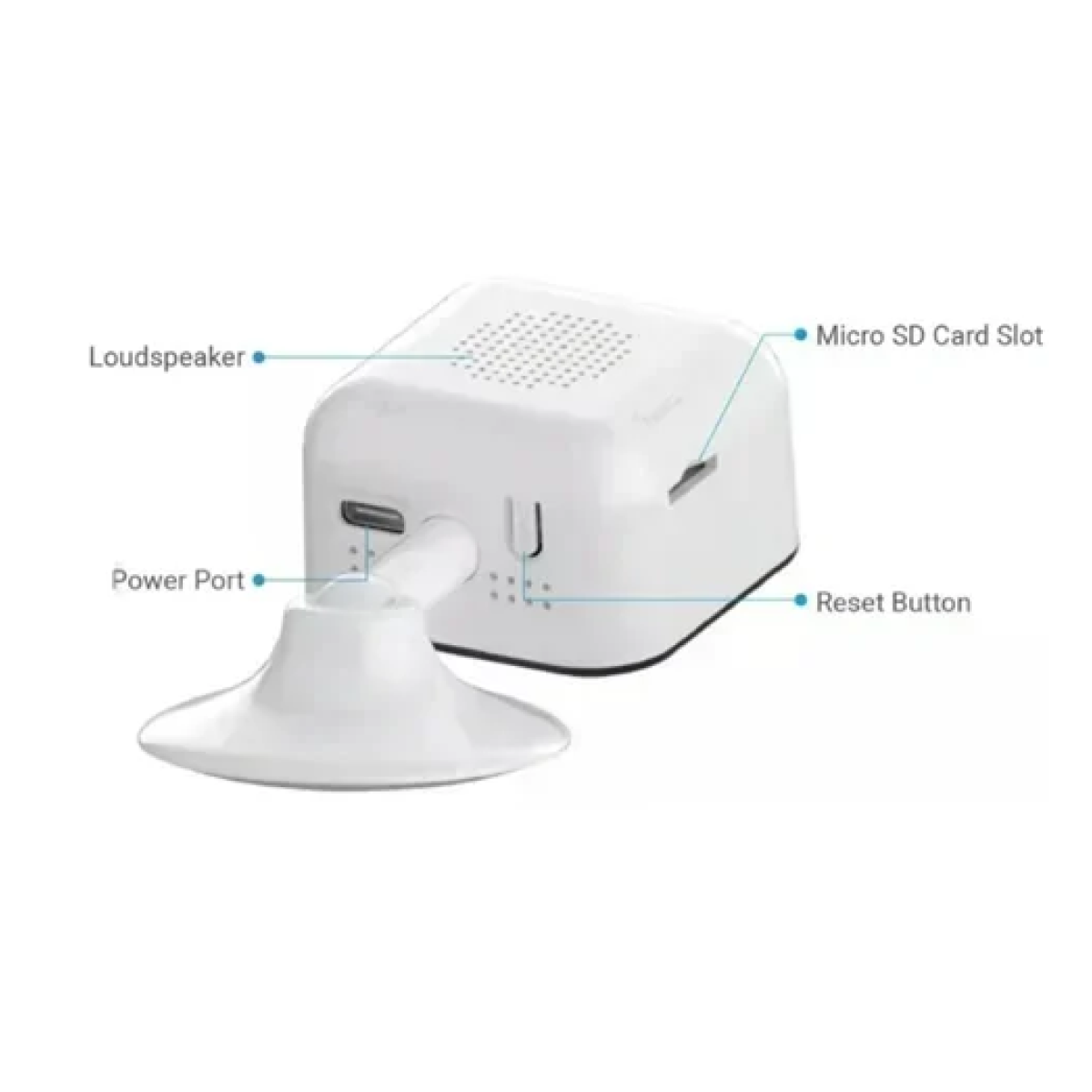 Κάμερα παρακολούθησης Wi-Fi Smart Camera HD - λευκή - Image 2