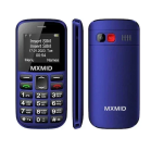 Κινητό τηλέφωνο GSM Dual SIM με μεγάλο πληκτρολόγιο για ηλικιωμένους SOS Senior MXMID B210 μπλε