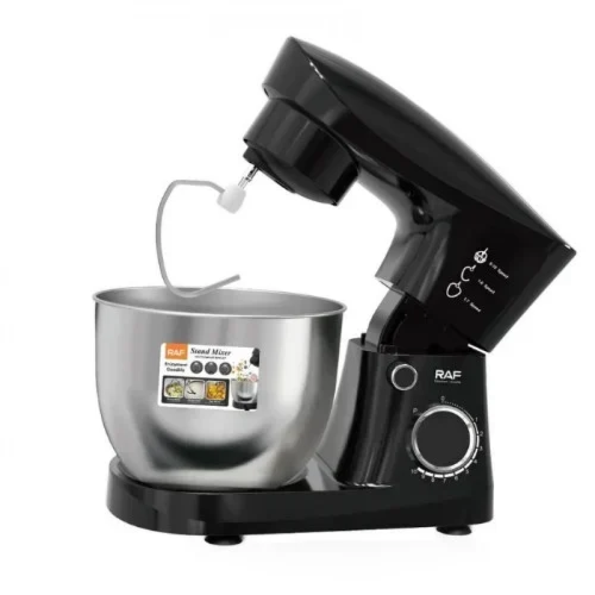 Κουζινομηχανή 1500W με Ανοξείδωτο Κάδο 4lt R.6604 Raf