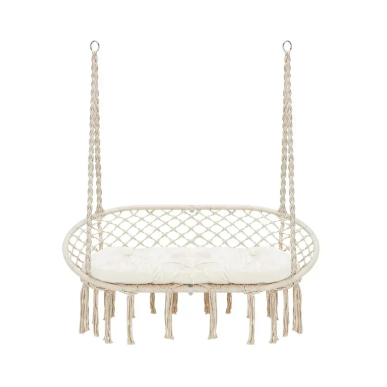 Κρεμαστή Πλωτή Καρέκλα Με Μαξιλάρι 130εκ. SDS-37132 Λευκό