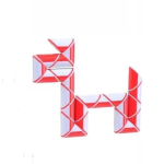 Κύβος Ταχύτητας Magic Snake 3+ 588-7A Λευκό-Kόκκινο