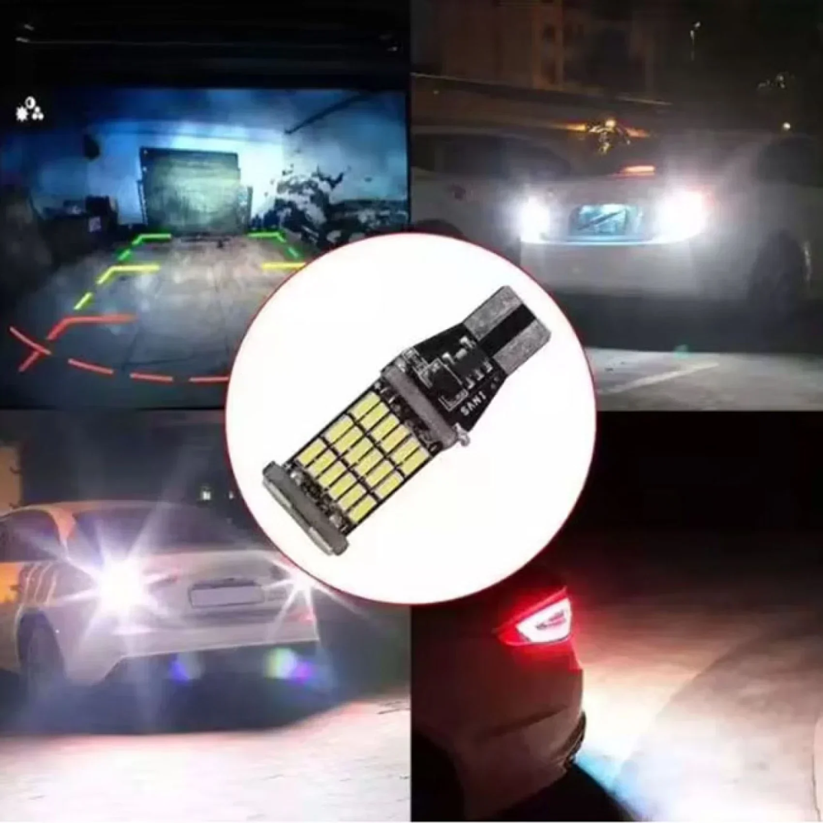 Λάμπες Led 12-24V 45 Smd 2τμχ Andowl Q-CR24