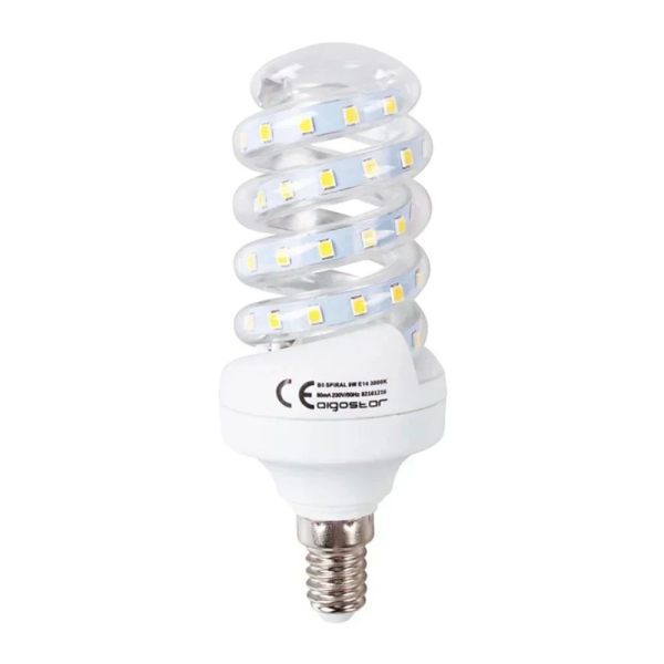 LED Λάμπα 9W E14 Σπιράλ Aigostar