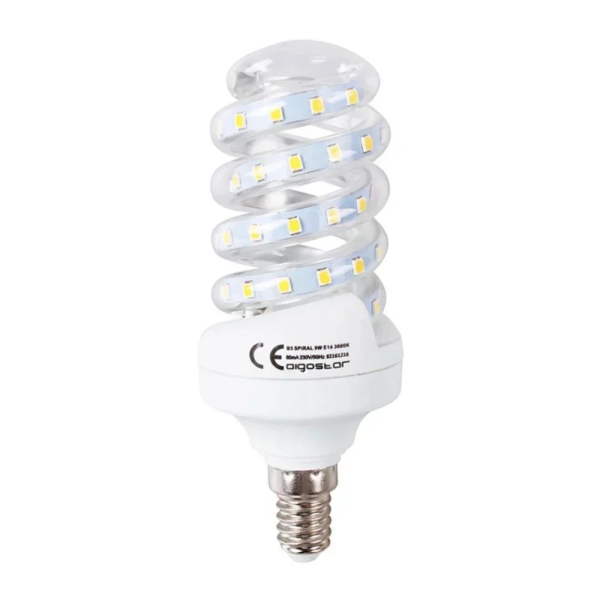 LED Λάμπα 9W E27 Σπιράλ Aigostar
