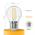 LED Λάμπα G45 E27 4W 6500K Aigostar