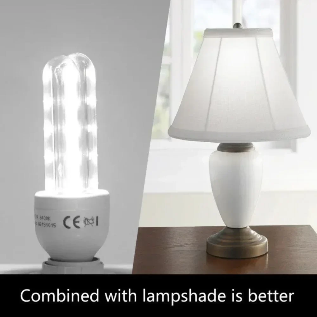 LED Λάμπα T3 2U E14 8W 6400K Aigostar