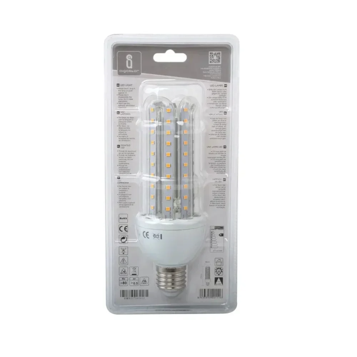 LED Λάμπα T3 4U E27 23W 3000K Aigostar
