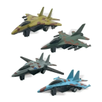 Μαχητικό Αεροπλάνο Die Cast 3+ Χρονών Σετ 4τμχ