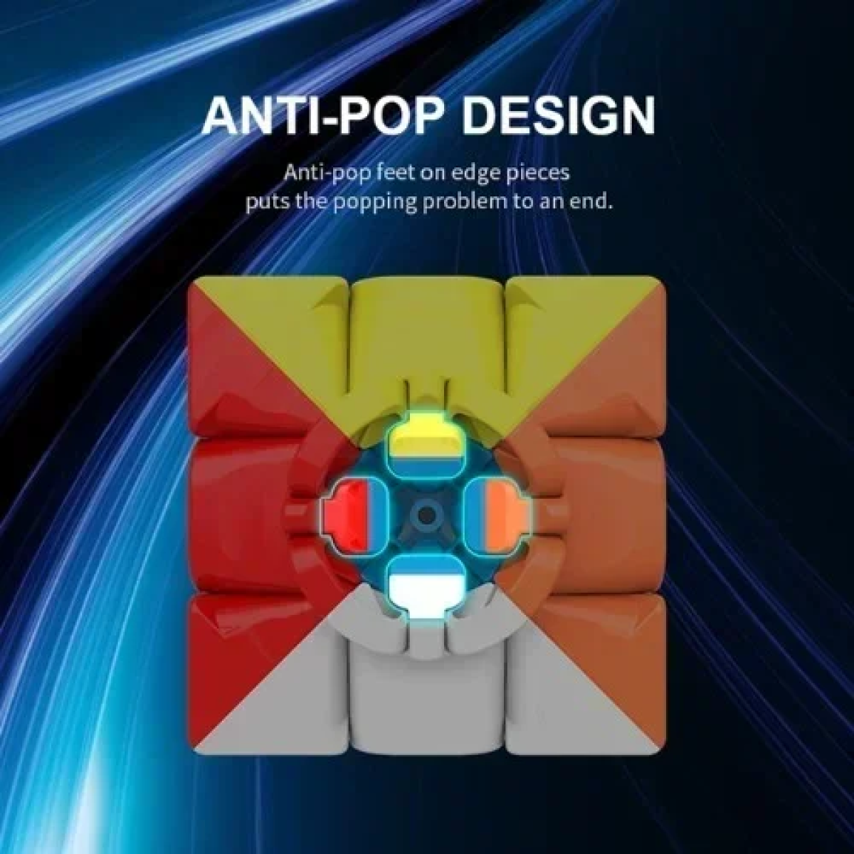 Magic Cube Κύβος Ταχύτητας 3x3x3cm 3+ 3024-2