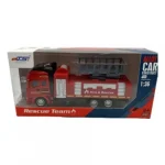 Μεταλλικό Πυροσβεστικό Όχημα Pull Back 1:36 8827A
