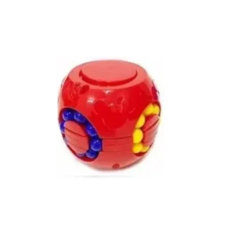 Μίνι Κύβος Antistress 6.4cm 2076 Κόκκινο