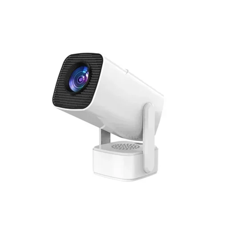 Mini Projector με ανάλυση Ultra 4K και WiFi - λευκό