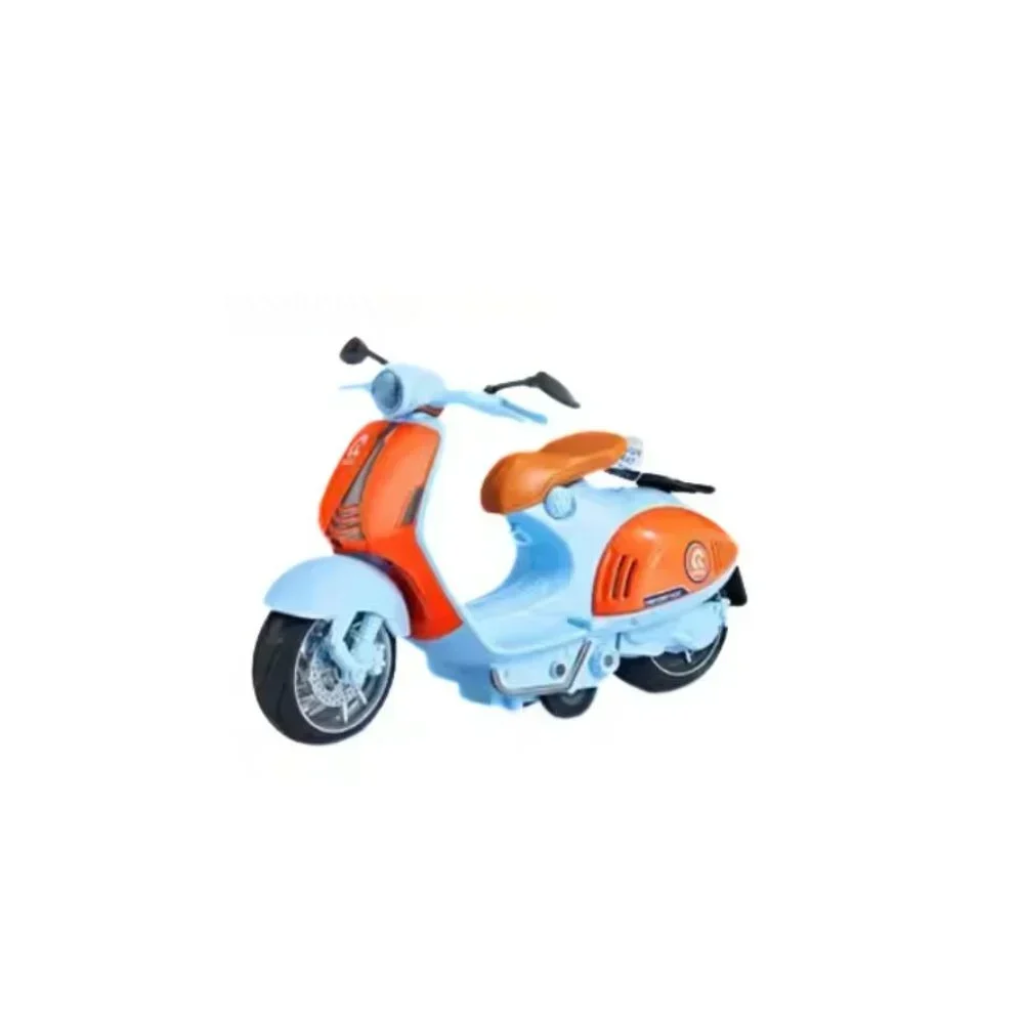 Μοτοσυκλέτα Vespa με φως και ήχο 16.5cm Γαλάζιο