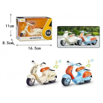 Μοτοσυκλέτα Vespa με φως και ήχο 16.5cm Γαλάζιο