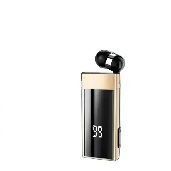 New-K59 In-ear Bluetooth Handsfree Ακουστικό Πέτου Χρυσό