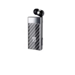 New-K60 In-ear Bluetooth Handsfree Ακουστικό Πέτου Γκρι