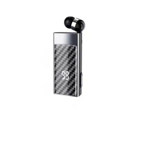 New-K60 In-ear Bluetooth Handsfree Ακουστικό Πέτου Γκρι
