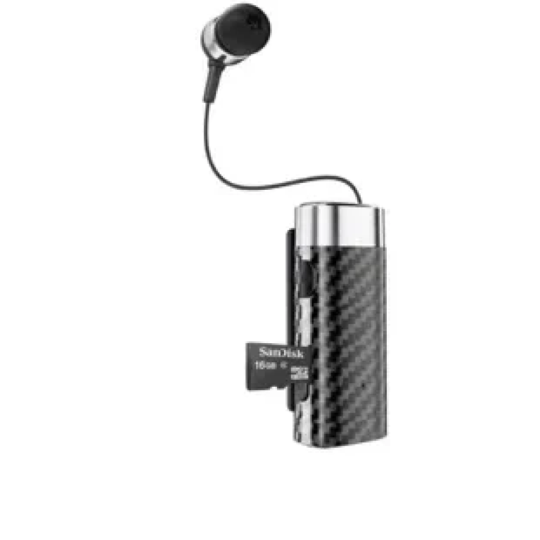 New-K65 In-ear Bluetooth Handsfree Ακουστικό Πέτου Ασημί
