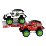 Όχημα Off - Road 4x4 Friction 25εκ. Λευκό WJ950-193