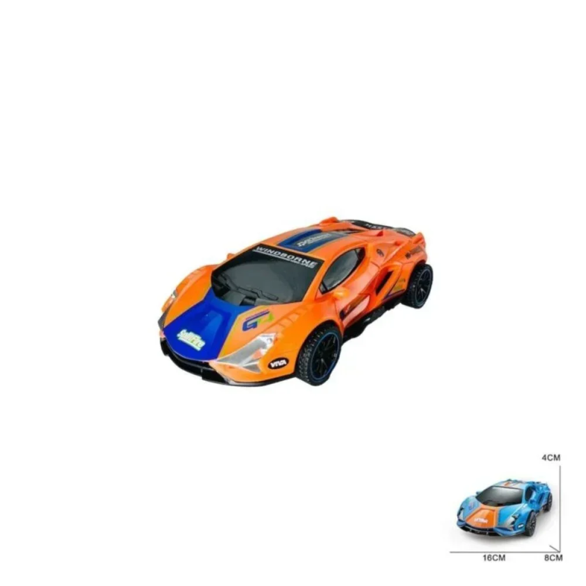 Παιχνίδι Αυτοκίνητο Drift 8x16x4cm Πολύχρωμο
