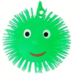 Παιχνίδι Μπαλάκι Σιλικόνης με Φωτισμό Puffer Ball 10cm 034072 Πράσινο
