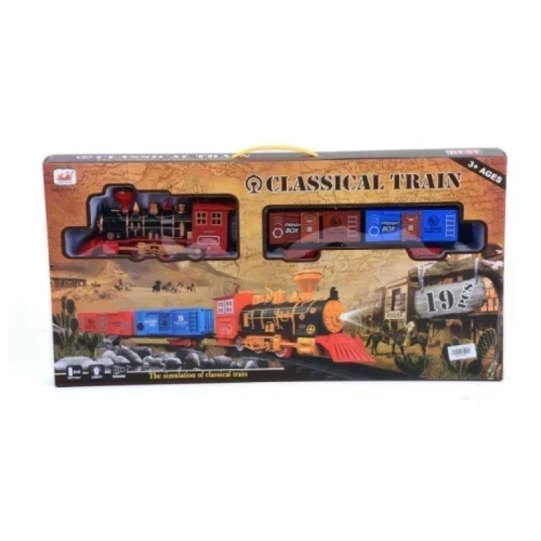 Παιχνίδι Κλασικό Τρένο με Ήχους & Κίνηση 19τμχ για 3+ Ετών 8299-63