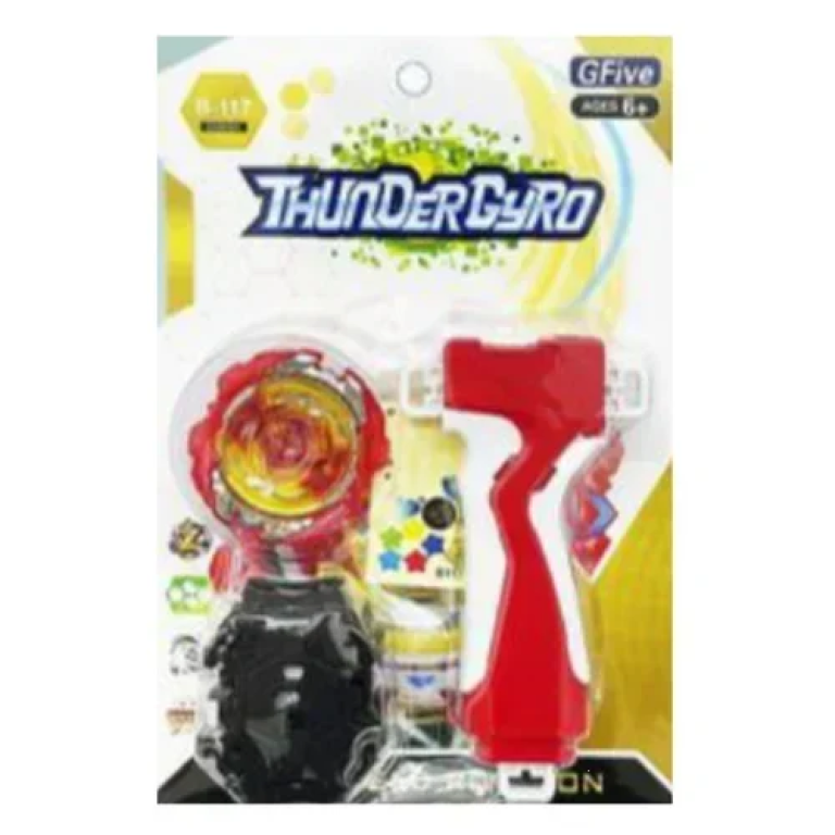 Παιχνίδι Σβούρα με Εκτοξευτή Thundergyro 6+ GF807C B-117