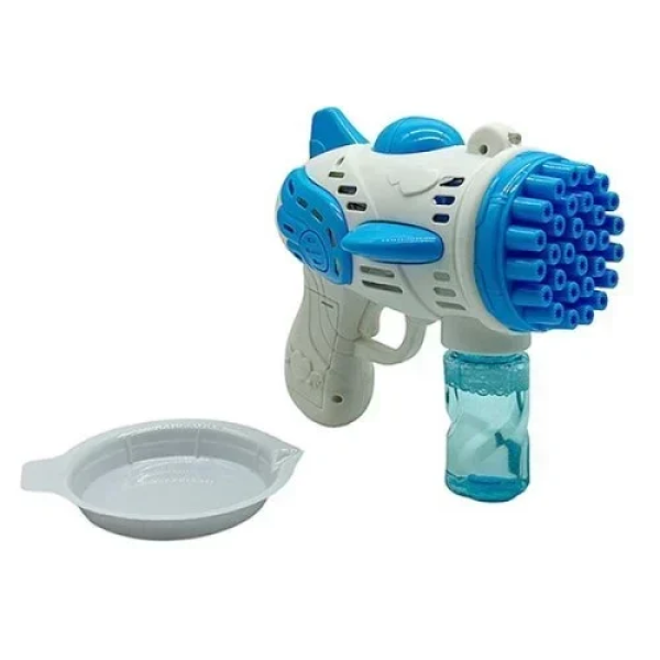 Παιδικό Όπλο για Μπουρμπουλήθρες Airplane Bubble machine gun Μπλε 1741-13