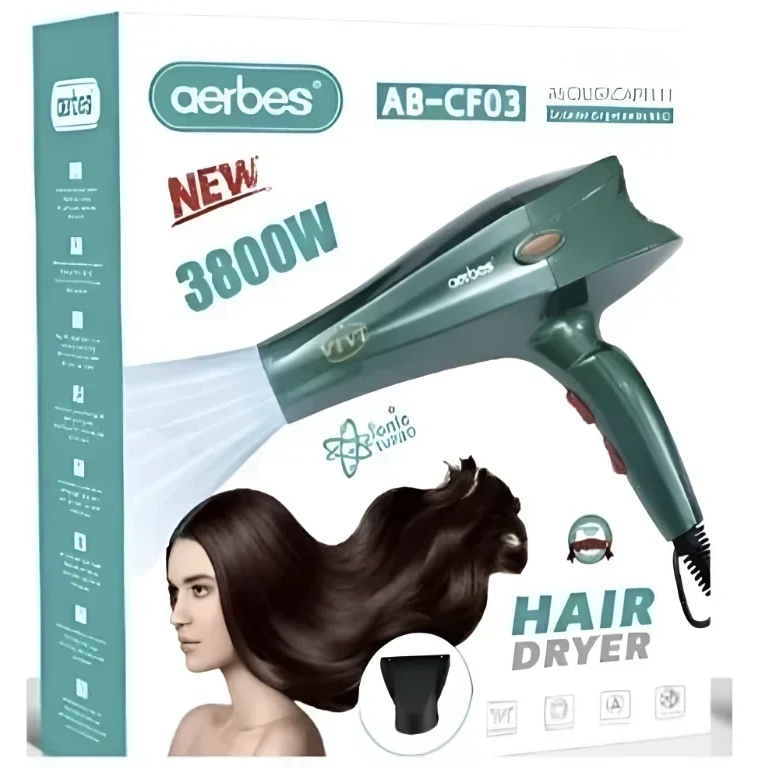 Πιστολάκι μαλλιών 3800W AB-CF03 Aerbes