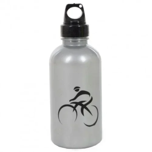 Πλαστικό Παγούρι Ποδηλάτου 500ml SHJ-018 Ασημί