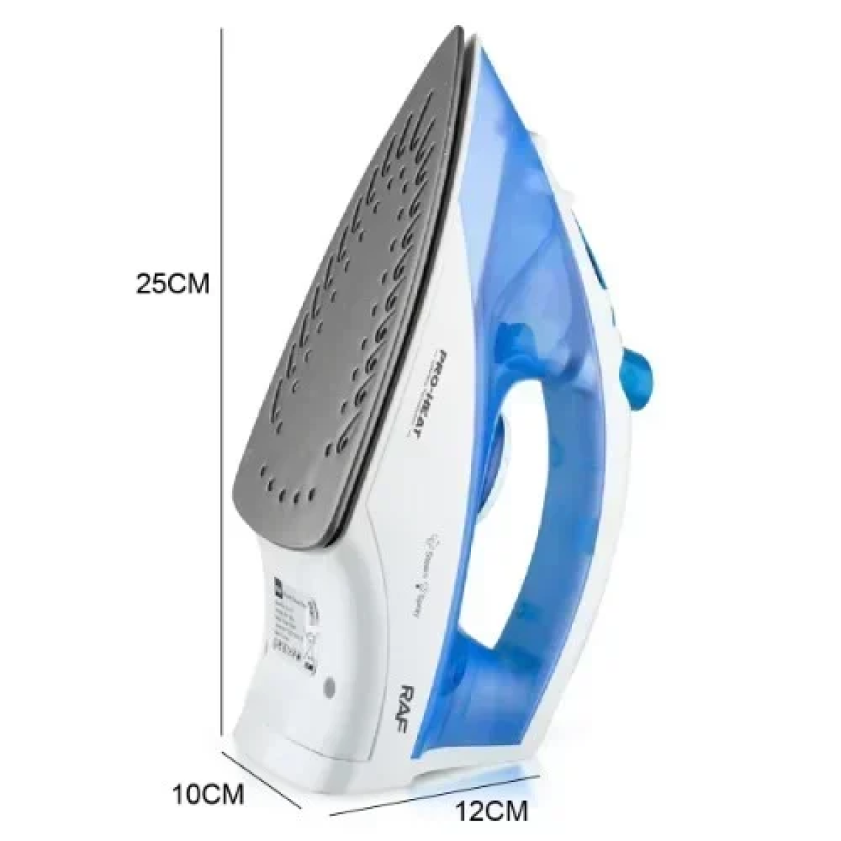 RAF Ηλεκτρικό Σίδερο Ατμού 1400W R.1171 Μπλε