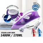 RAF Ηλεκτρικό Σίδερο Ατμού 1400W R.1171 Μωβ