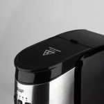 Raf R.106 Καφετιέρα για Κάψουλες Coffee Maker 3 in1 Μαύρο-Ασημί