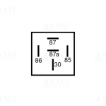 Ρελέ αυτοκινήτου 3 pin 12V 40Ah W11947-2