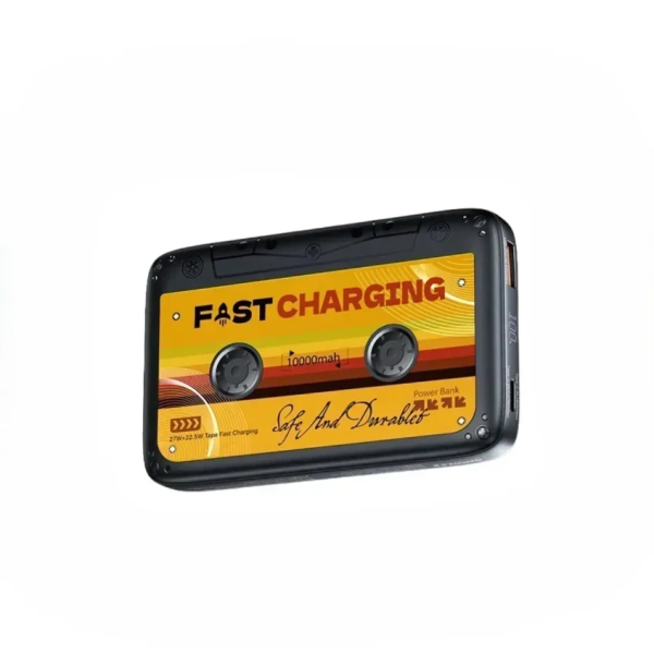 Remax RPP-158 Tape Fast Charging Power Bank 10000mAh 22.5W Με 2 Θύρες USB-A Μαύρο