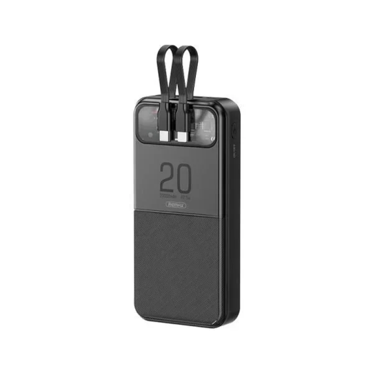 Remax RPP-620 Power Bank 20000mAh με Θύρα USB-A Power Delivery Μαύρο