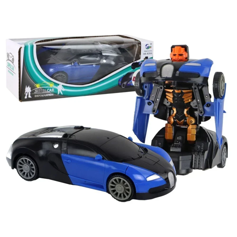 Ρομπότ που μεταμορφώνεται σε αυτοκίνητο AK-839A Μπλε