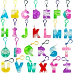 Σετ 26τμχ Μπρελόκ Fidget Pop It με Κεφαλαία Γράμματα 034970