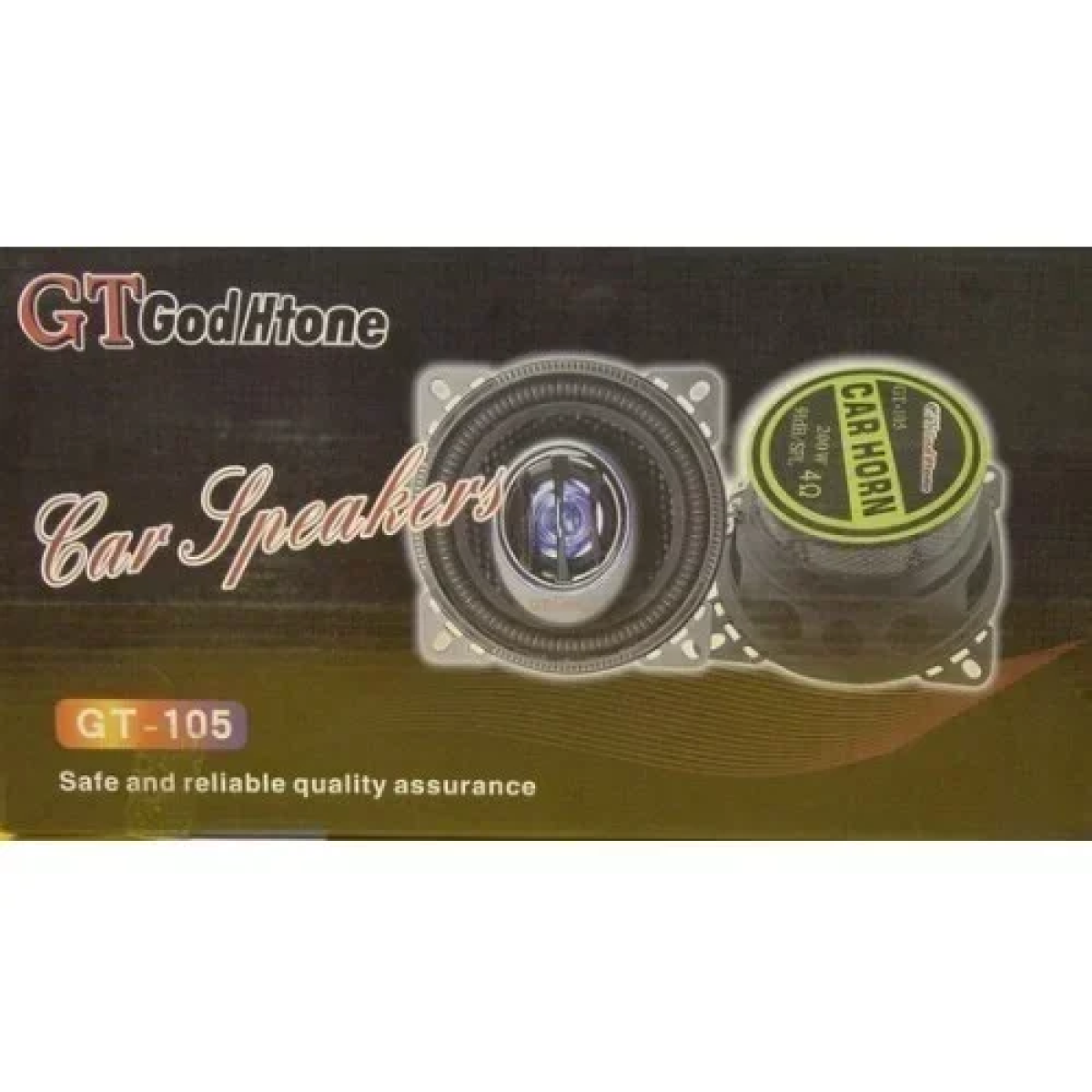 Σετ Ηχεία Αυτοκινήτου GT-105 μαύρο