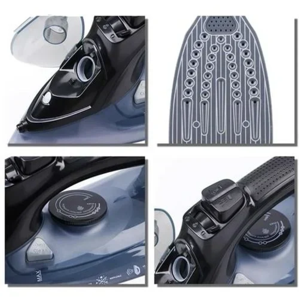 Σίδερο Ατμού με Κεραμική Επίστρωση 2200W RAF R.1234B Μπλε