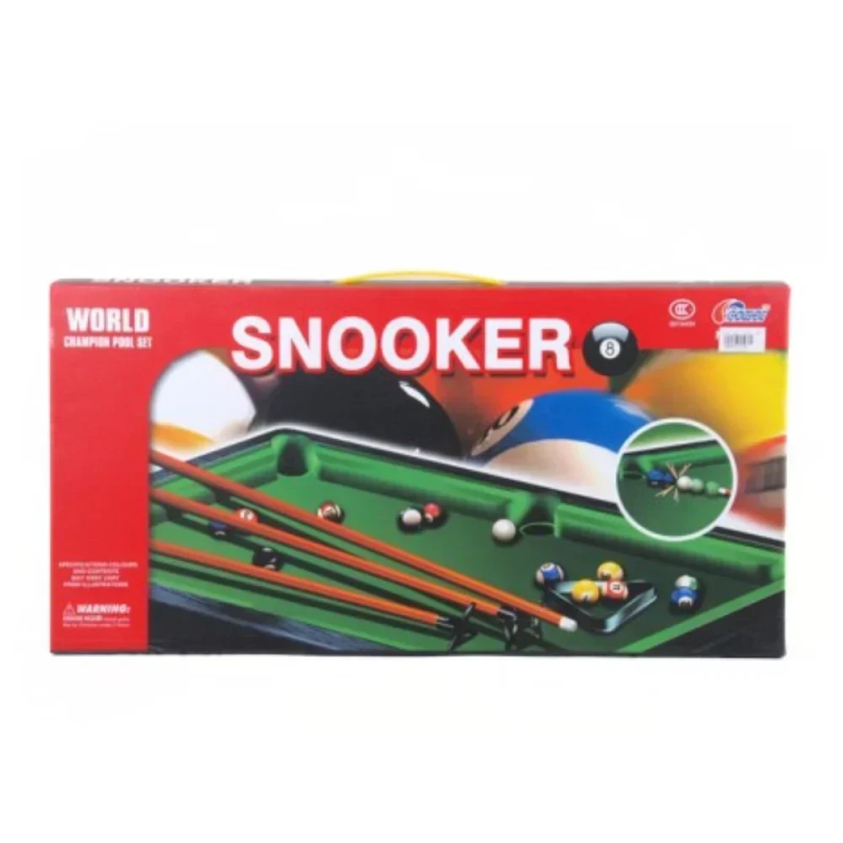 Snooker Επιτραπέζιο Μπιλιάρδο 78x4x41cm για 3+ Ετών