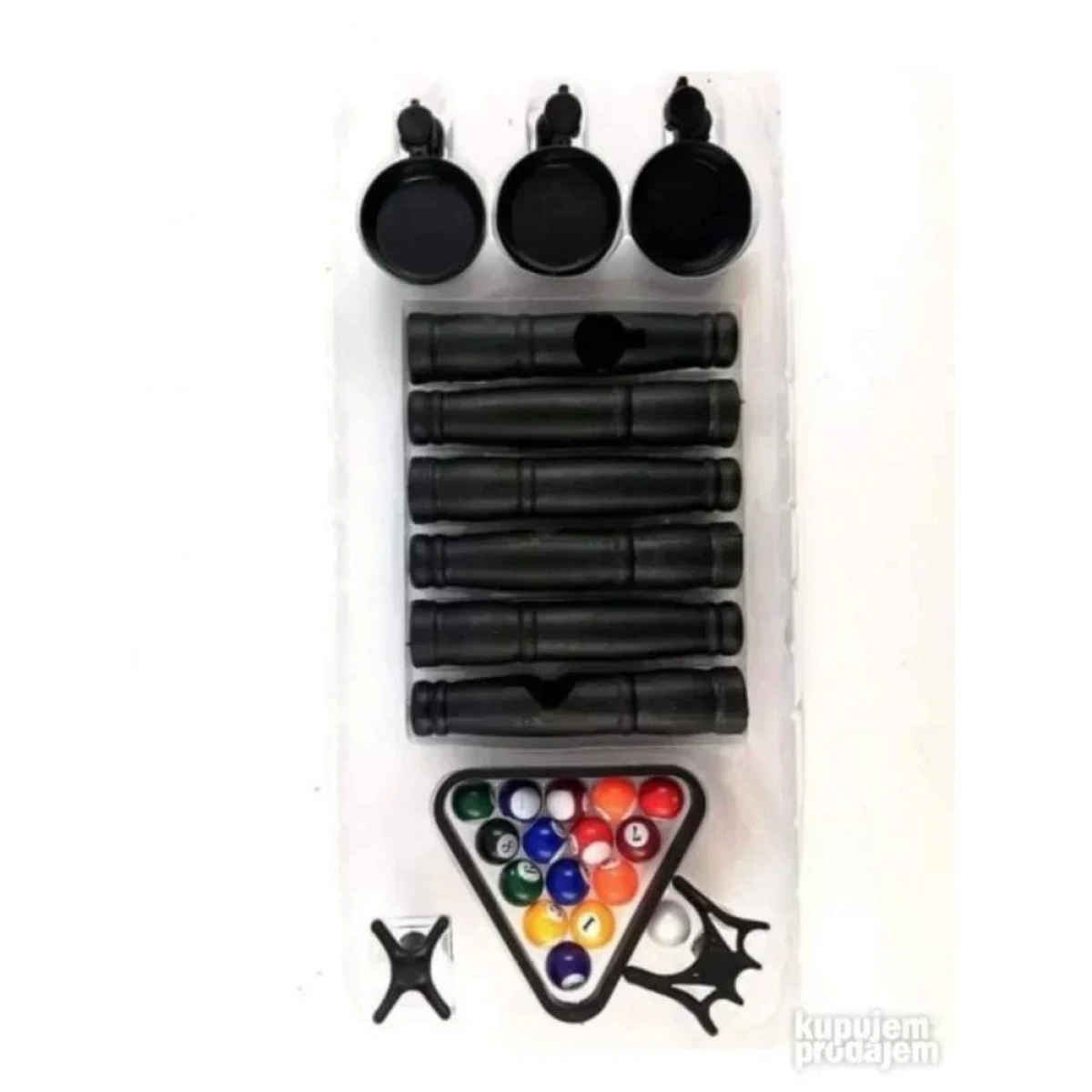 Snooker Επιτραπέζιο Μπιλιάρδο 78x4x41cm για 3+ Ετών