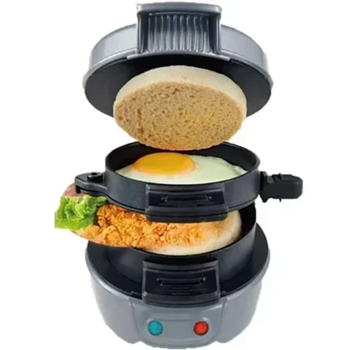 Συσκευή παρασκευής burger RAF R.666G γκρι - Image 2