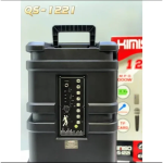 Σύστημα Karaoke με Ενσύρματo Μικρόφωνo Kimiso QS-1221 σε Μαύρο Χρώμα