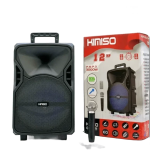 Σύστημα Karaoke με Ενσύρματo Μικρόφωνo Kimiso QS-1221 σε Μαύρο Χρώμα