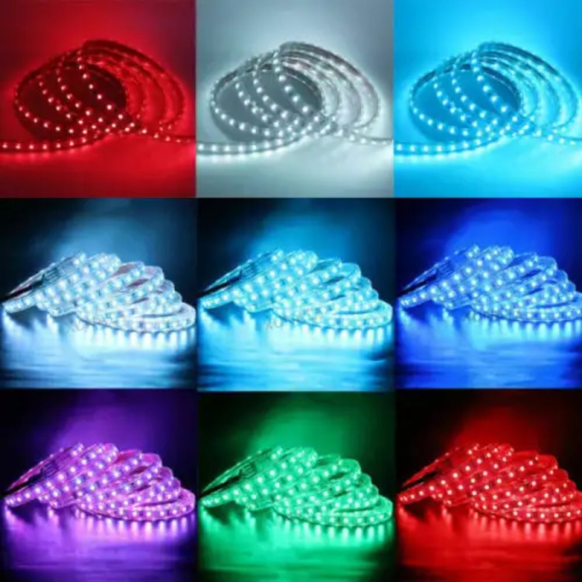 Ταινία LED 5050 100m 10mm RGB-60D σε Ρολό Aerbes AB-Z004