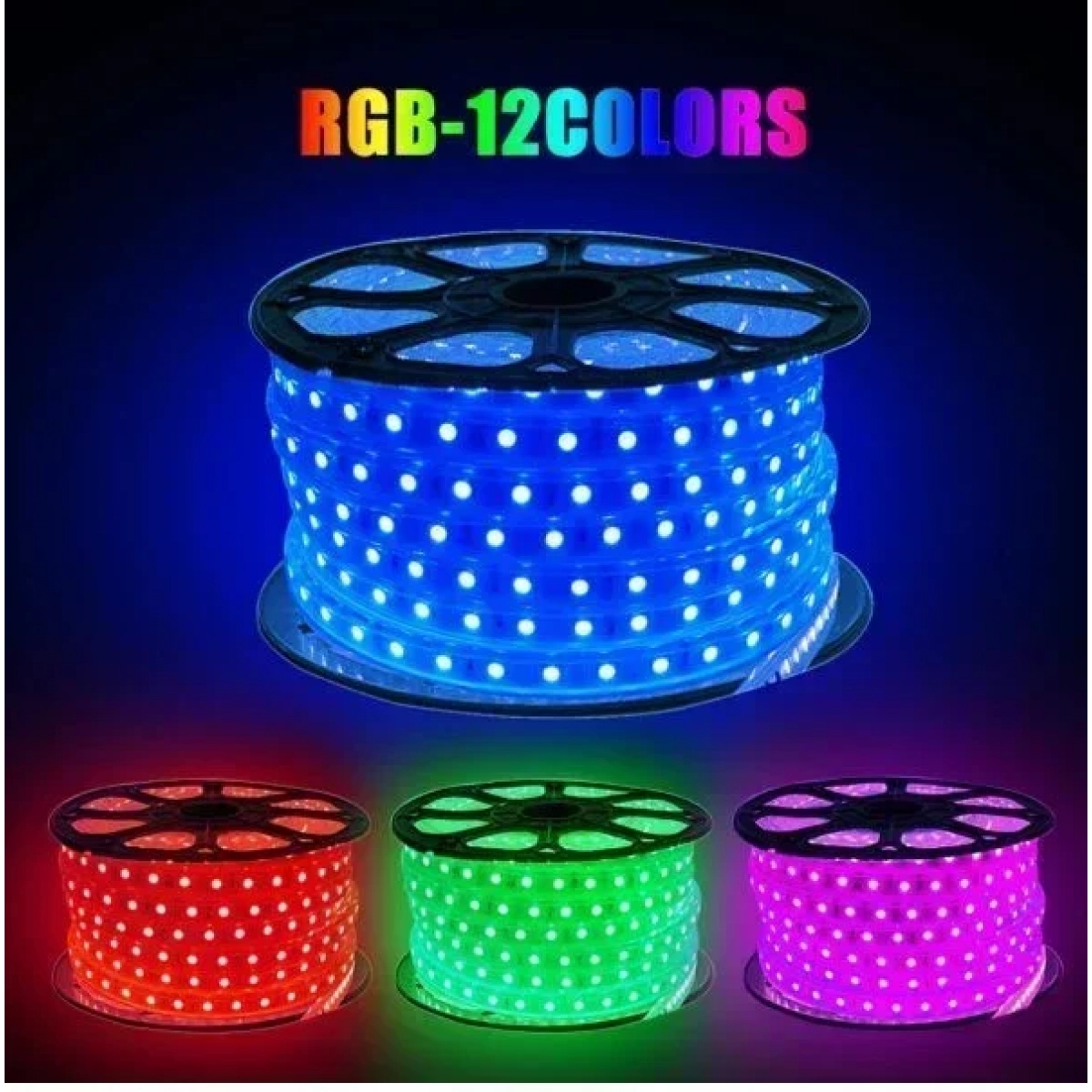 Ταινία LED 5050 100m 10mm RGB-60D σε Ρολό Aerbes AB-Z004