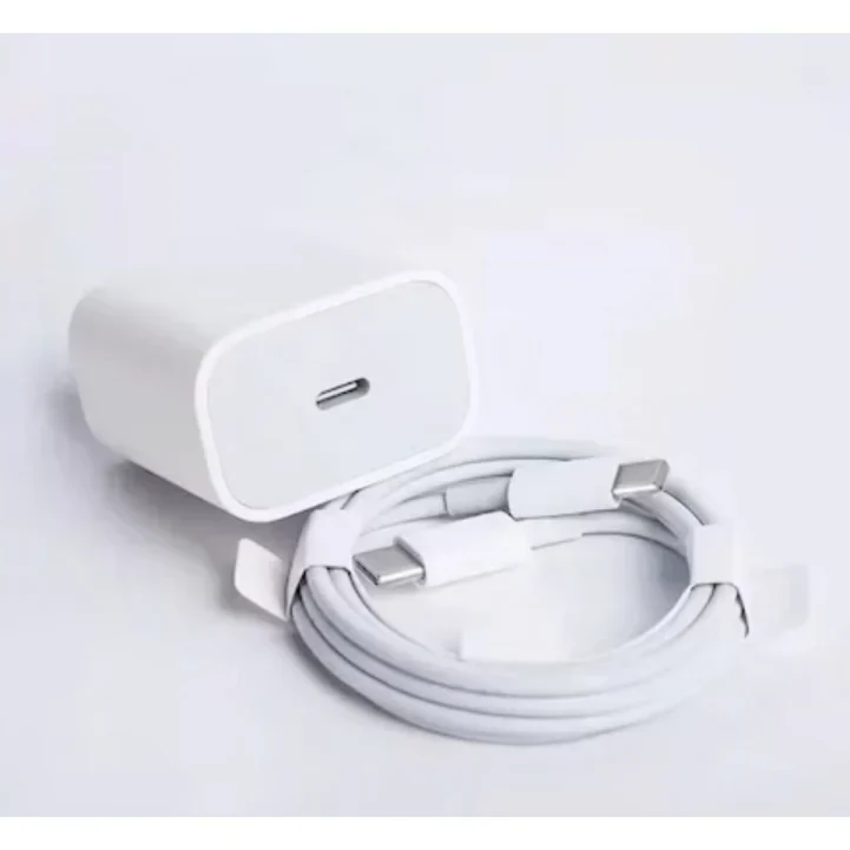 Technovo Φορτιστής Με Καλώδιο Lightning Με Θύρα USB-C PD20W (TN-F031) Λευκός