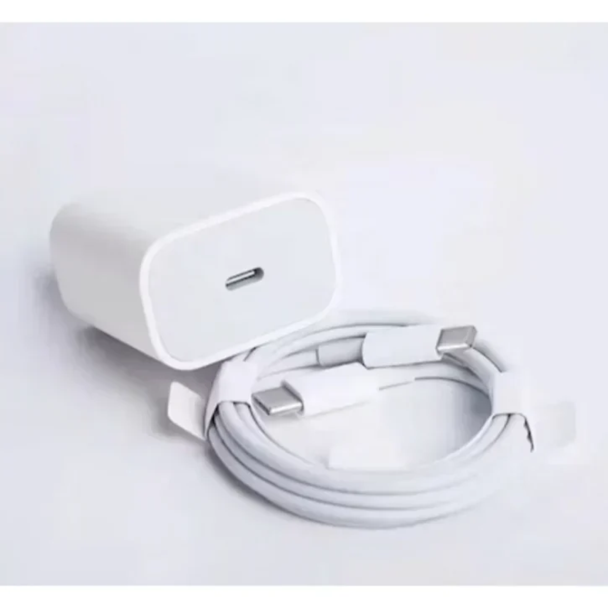 Technovo Φορτιστής Με Καλώδιο Lightning Με Θύρα USB-C PD20W (TN-F031) Λευκός